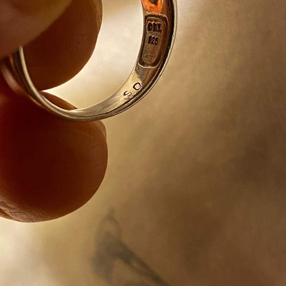 David Yurman diamond ring - Picture 3 of 4